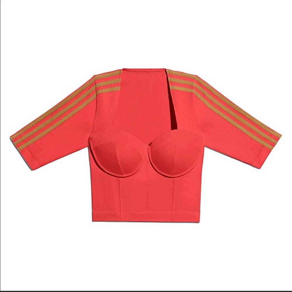 ADIDAS x (Beyoncé) IVY PARK CIRCULAR KNIT CROP TOP